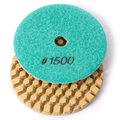 Specialty Diamond 4 Inch Dry Concrete Polishing DHEX Pad, 6mm - 1500 Grit BRTD41500